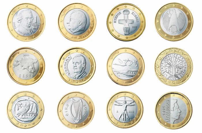 euro monety